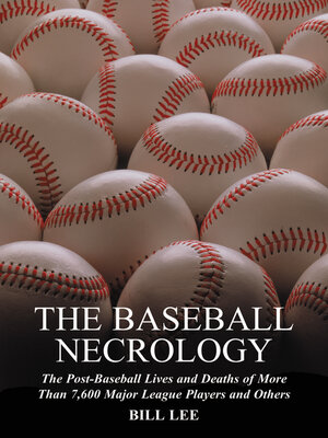 cover image of The Baseball Necrology